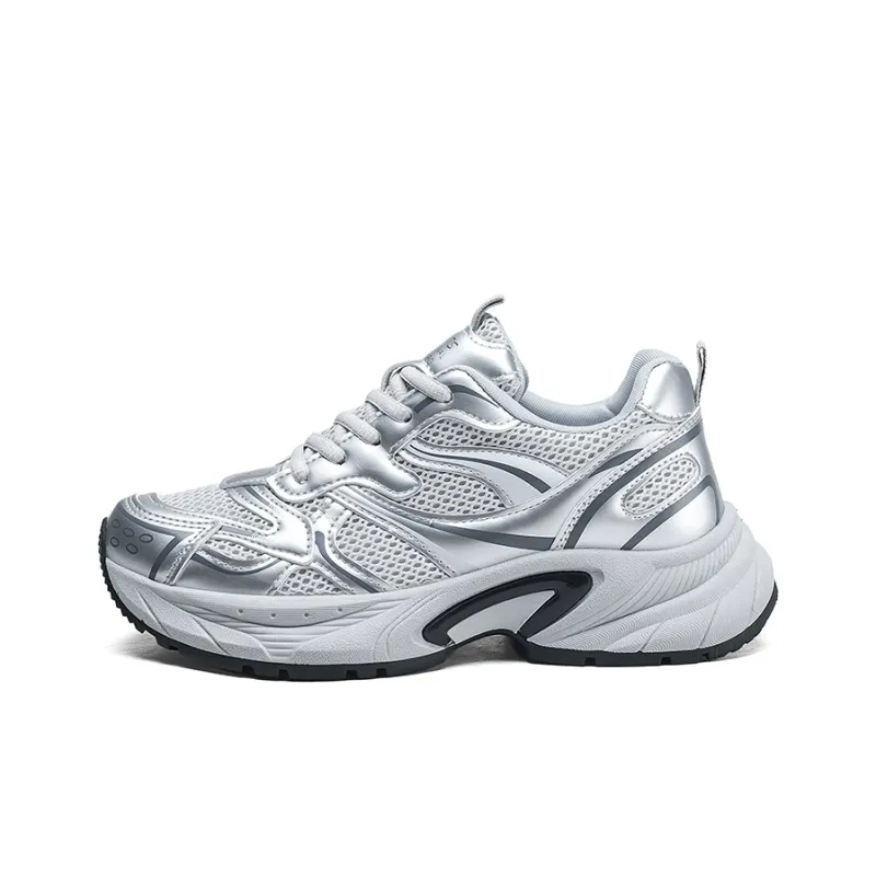 ROBINHOOD Cushioning, Slip Resistant, Abrasion Resistant, Coverage, Support Low Top Chunky Sneakers Women's-7
