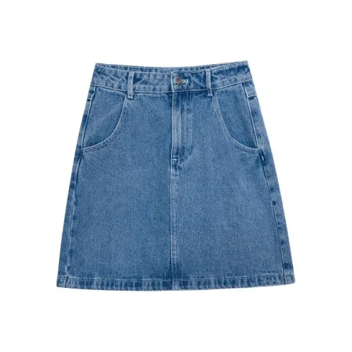 Olrain Denim Short Skirts Women's