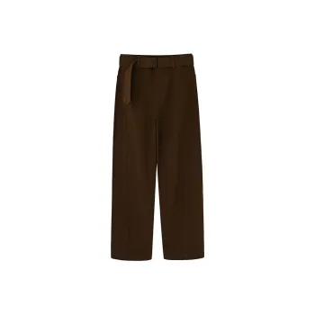 COMMON VALUE 'Niche Gap' Suit Trouser Unisex Dark Chestnut