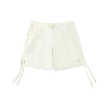 QIAODAN Casual Shorts Women's Fresh Yellow