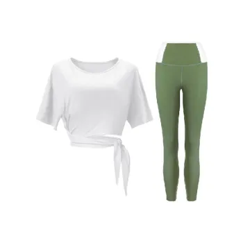 Sumday Athletics Casual Suits Women's White+Green