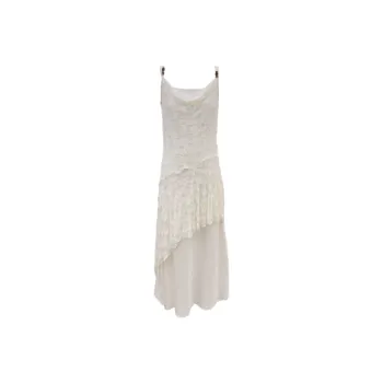 BEAUTIFUL CONFESSION Slip Dress Women's Apricot