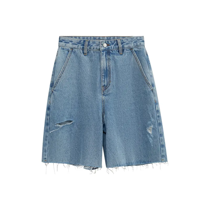 AMII Denim Shorts Women's Denim Blue-0