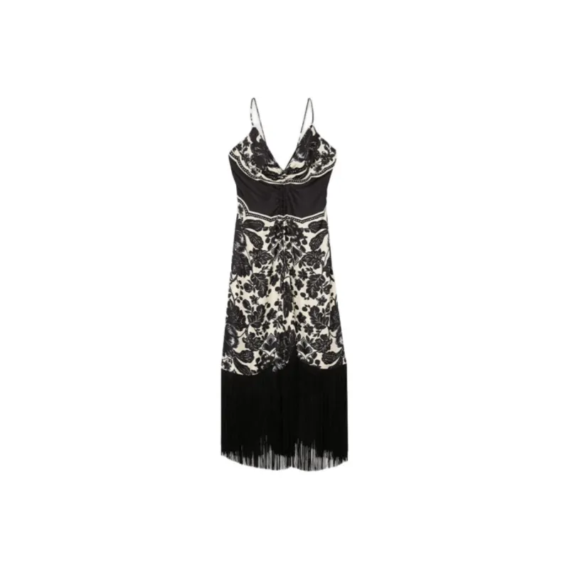 Sandro Floral print Midi Dress-0