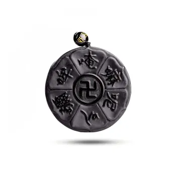 Sima Is Ethereal Obsidian Pendants Unisex