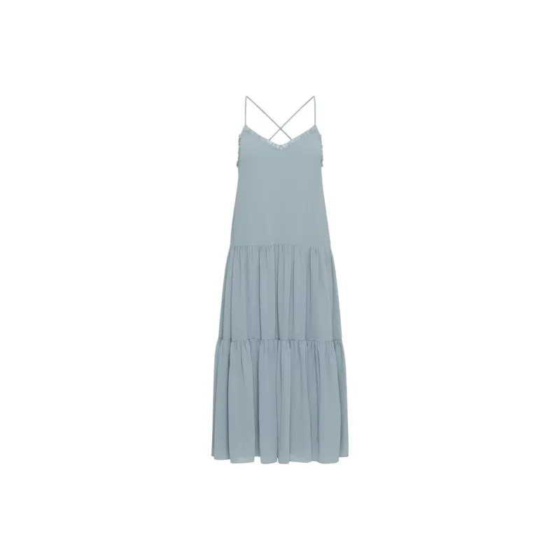 ARITZIA Wilfred Sunshine Dress Slip Dresses Women's Slab Blue/Board Blue-0