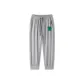 Ice Silk Ankle-Length Pants-DD18 Elastic Cuff Small Logo Green FC-BARCELONA Light Gray