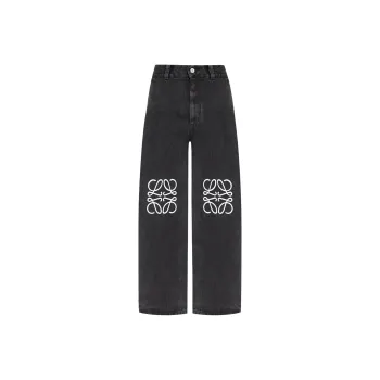 LOEWE Anagram Baggy Jeans 'Black'
