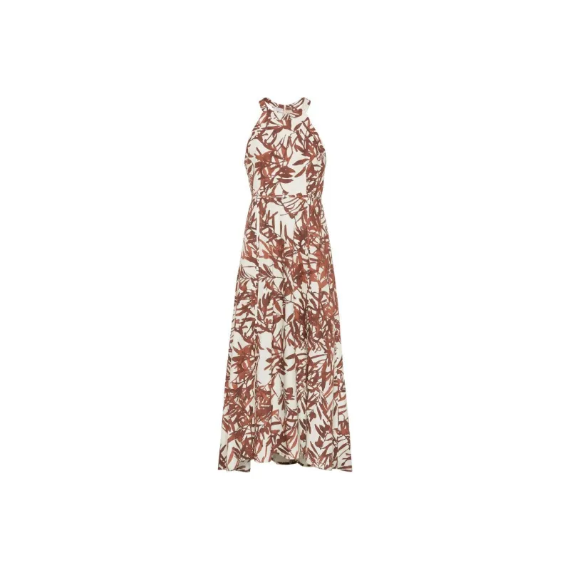 Brunello Cucinelli Herbarium Printed Sleeveless Maxi Dress-0