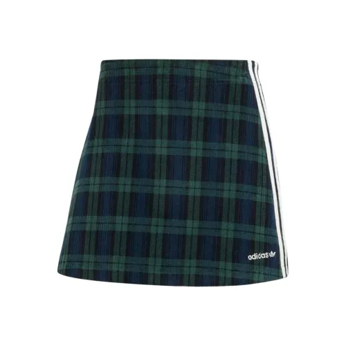 Adidas Originals Corduroy Tartan Skirt