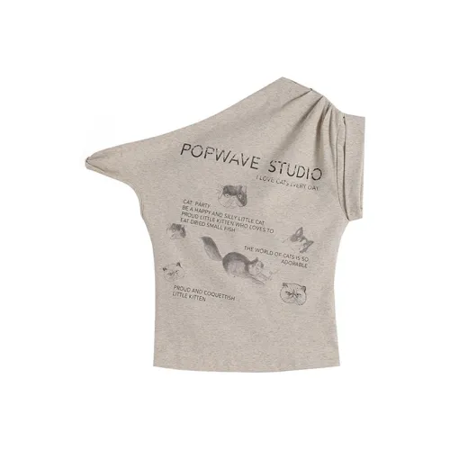 SISC T Shirts Women's Light Gray