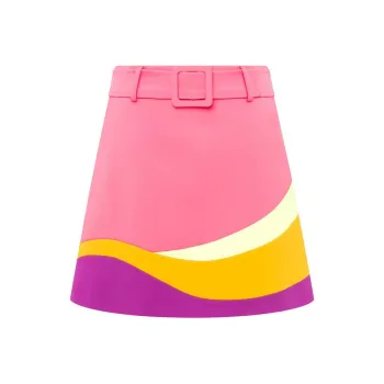 MOSCHINO Casual Short Skirts Women's Pink