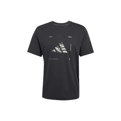 Adidas Free Shipping With AdiClub Climacool Training Camo Logo Graphic Tee
