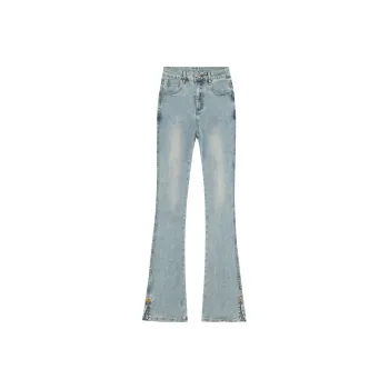 Wen Shan Jeans Women's Light Blue