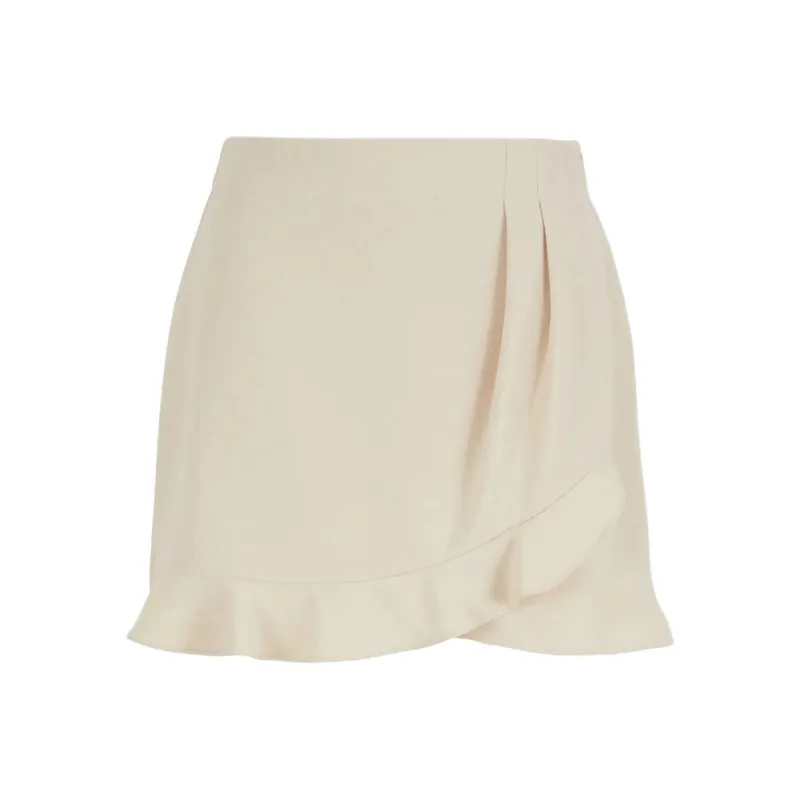 ARMANI EXCHANGE SS24 Casual Short Skirts Women's Ecru-0