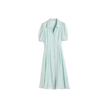 Hang Yi Court Short Sleeved Dress Women's