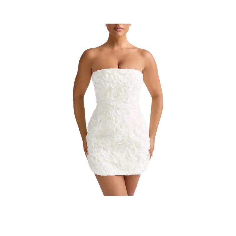 OH POLLY Azaelea Sleeveless Dress Women's White/White-0