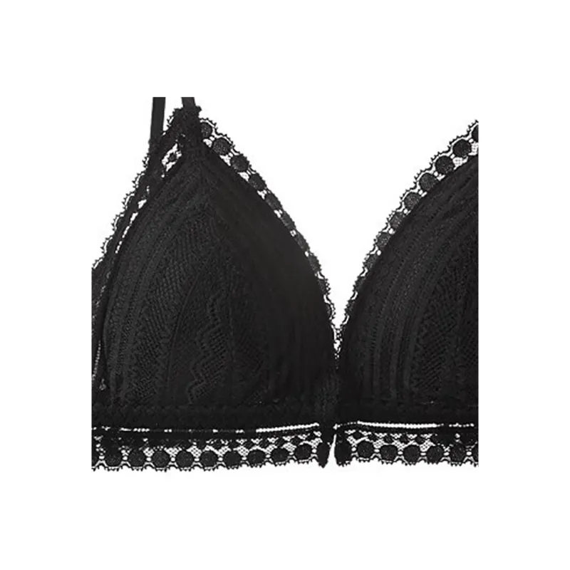 Flowers in water Women's Bras-8