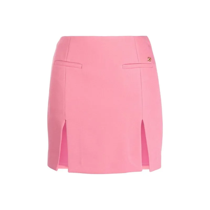 Blumarine Casual Short Skirts Women's Pink-0