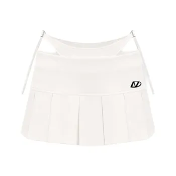 NAWS Casual Short Skirts Women's Bright White