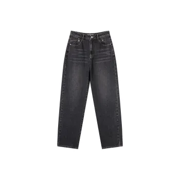 DIALOGUE Jeans Women's Classic Dark Smoke Gray