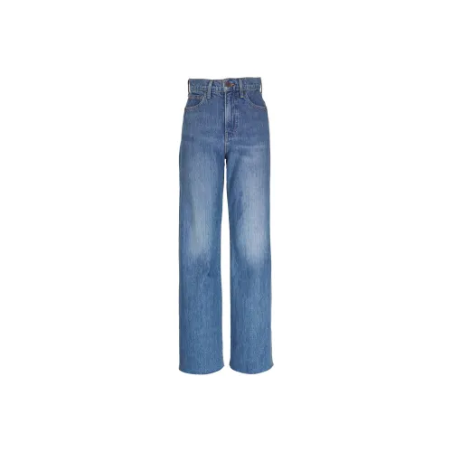 Veronica Beard High-rise Straight-leg Jeans