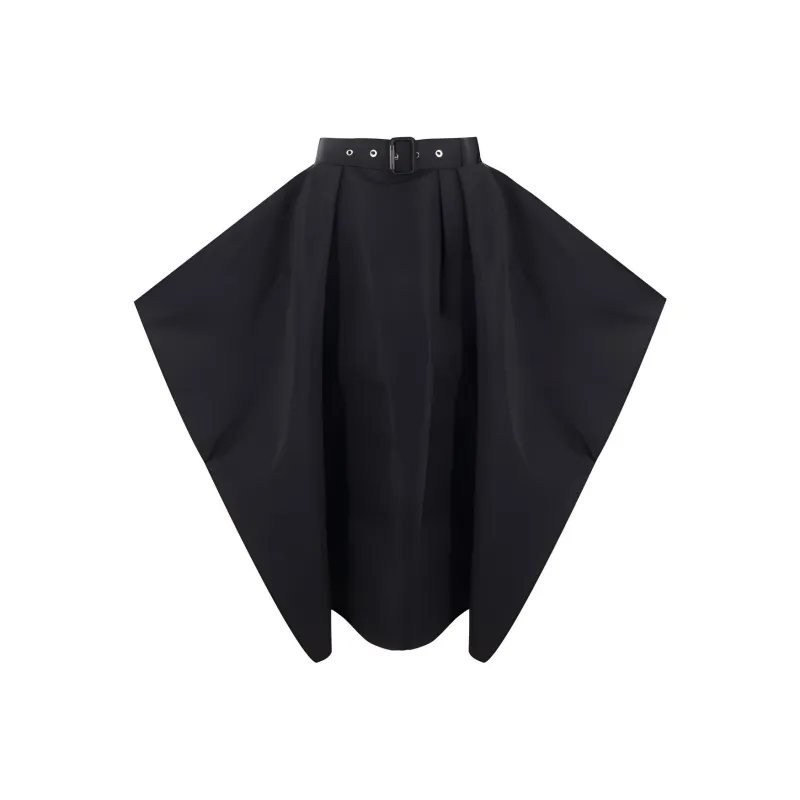 Alexander McQueen Gathered Draped Skirt-0