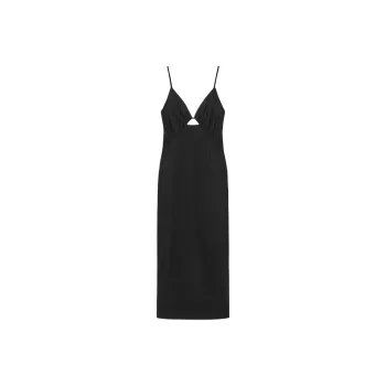 ZARA Slip Dresses Women's Black