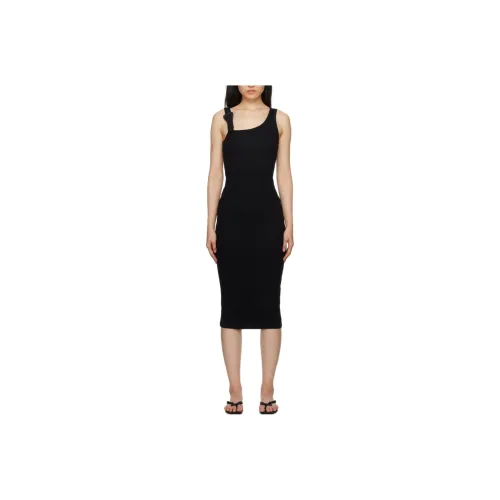 VERSACE JEANS Sleeveless Dress Women's Black