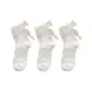 3 Pack (3 White Bowknot)
