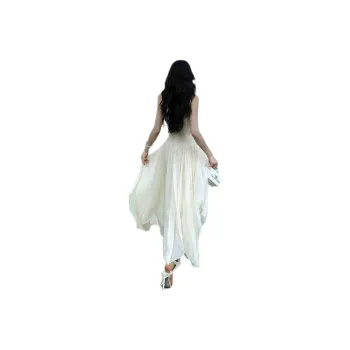 Flowers In Water Slip Dress Women's