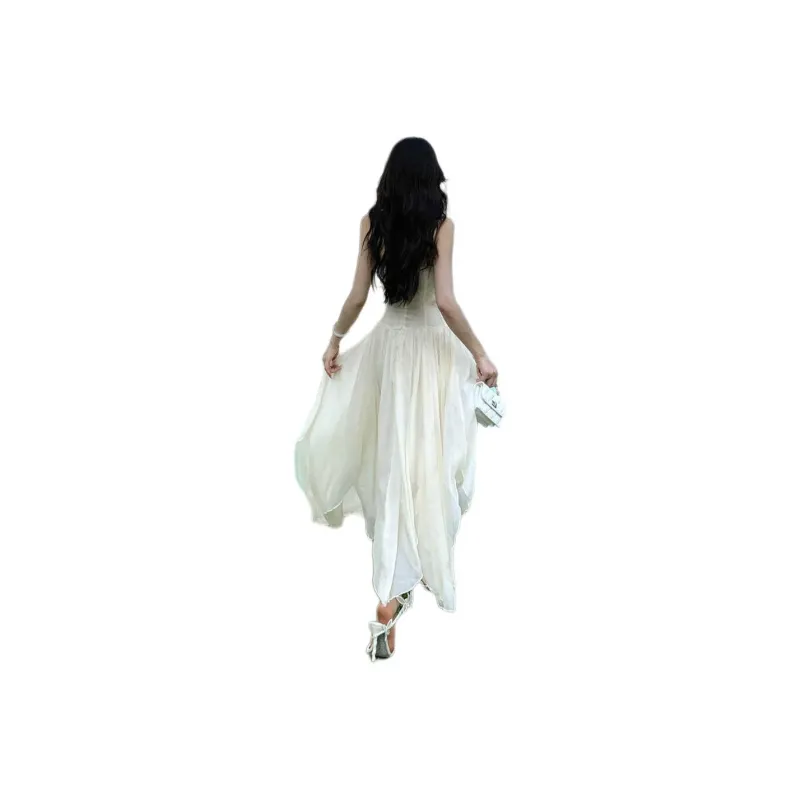 Flowers In Water Slip Dress Women's-0