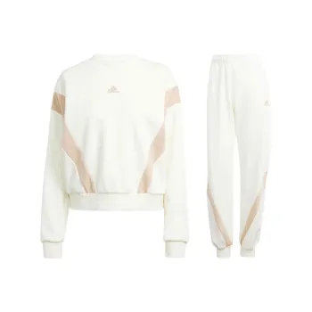 Adidas Laziday Tracksuit Casual Suit Women's White