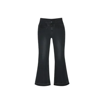 MISHOW Jeans Women's Black Gray Color