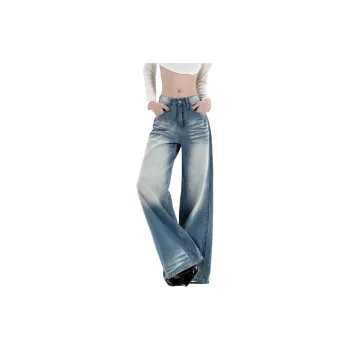 RENBEN Jeans Women's Light Blue