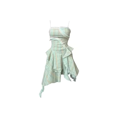 ECNR Slip Dress Women's Mint Green