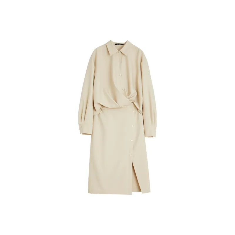 ELLE Long Sleeved Dress Women's-0