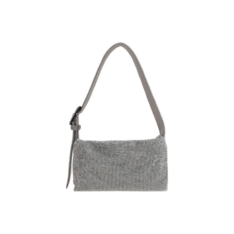 BENEDETTA BRUZZICHES Metal Mesh Shoulder Bag Women's Silver-0