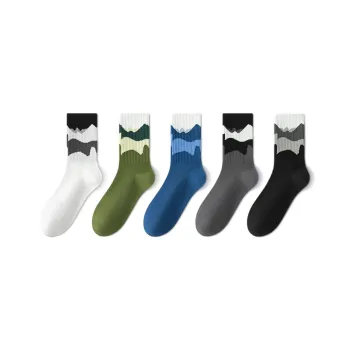 LUOLIAN Mid Calf Socks Women's 5 Pack