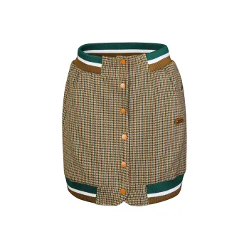 Guuka Hero Casual Short Skirts Women's Green