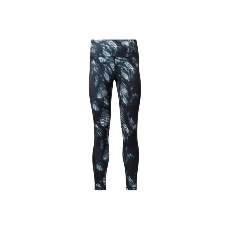Reebok Kireifit Aop Tights Athletic Trousers Women's Black-0