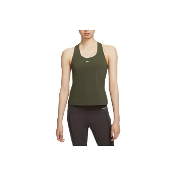 Nike Sleeveless Sports Shirts Women's Khaki Green