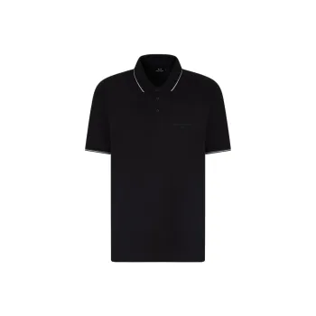 ARMANI EXCHANGEAE Polo Shirt Men's Black