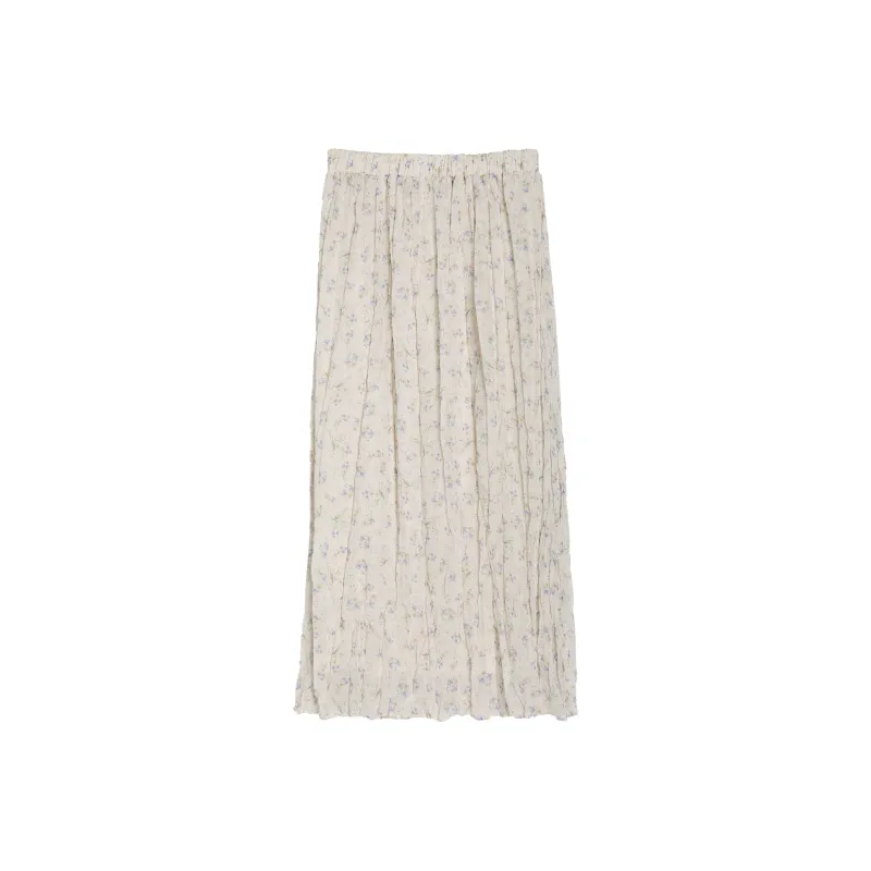 Fstudio Casual Long Skirts Women's Apricot-0