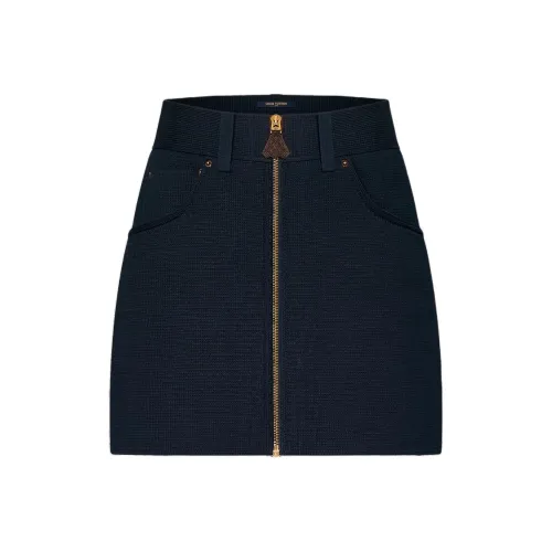 LOUIS VUITTON Compact Knit Mini Skirt