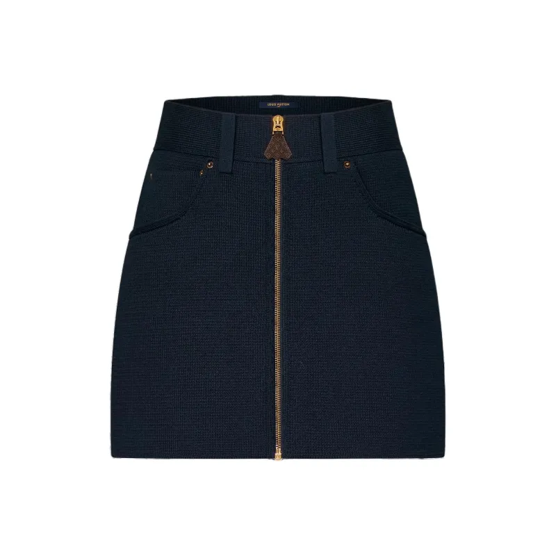 LOUIS VUITTON Compact Knit Mini Skirt-0