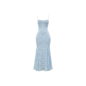 HOUSE OF CB Joan Slip Dresses Women's Bluebell