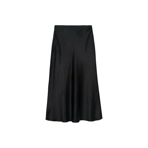 NANUSHKA Satin Midi Skirt
