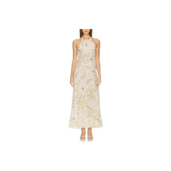 ALLSAINTS Sleeveless Dress Women's Sage Green