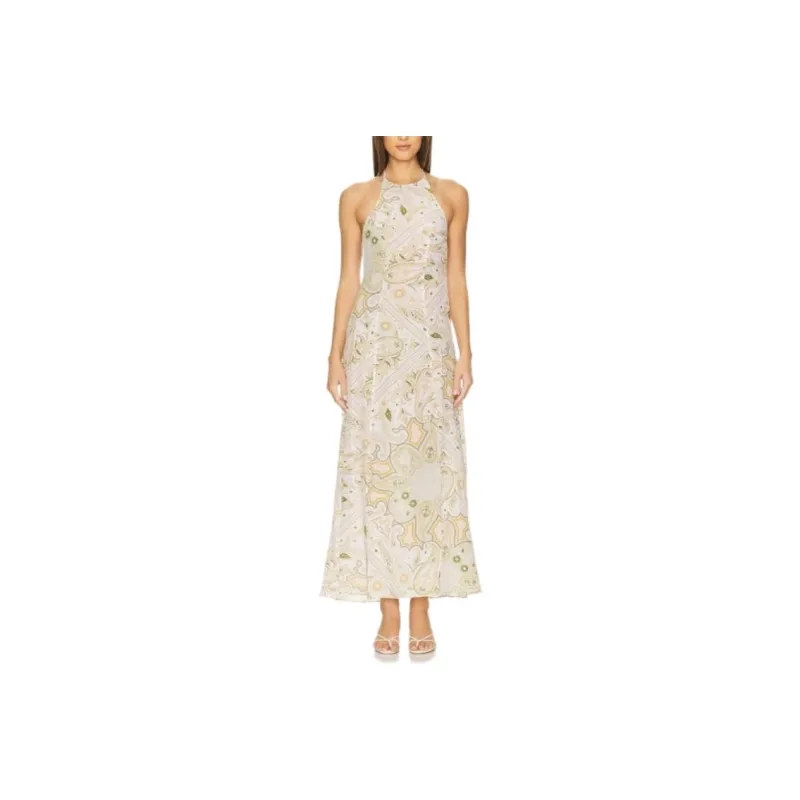 ALLSAINTS Sleeveless Dress Women's Sage Green-0